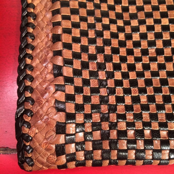 Prada Madras Woven Lambskin Clutch - Picture 4 of 8